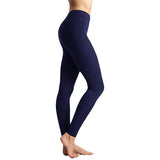 Huidianyin Style Brushed Pants Bottoming Trousers Thin Solid Color Skinny Tight Yoga Pants