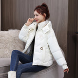 Cotton Padded Jacket Women's Padded Clothes 2024 Winter Hot Jacket With Cotton Padded Jacket Plus Plus Women's Clothing Fat Mm Short