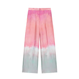 Huidianyin New Tie-Dye Printed Shirt 8339211 Casual Pants 8200202