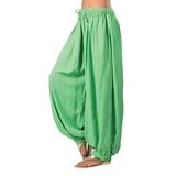 Huidianyin Ladies' Knickers Loose Casual Rayon Wide Tube Pants Harlan Pants Yoga Dance Pants