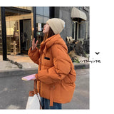 Cotton Jacket Female Oversize2024 Winter New Cotton-Padded Coat Korean Version Loose And Thick Cotton-Padded Jacket Bread Clothes