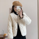 Fragrant Wind Add Thick Short Down Cotton Jacket Women Winter New Large Size Cotton-Padded Clothes Fat Mm Early Winter Cotton Jacket Hot Style