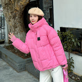 Bread Clothes Short Down Cotton-Padded Jacket Female Small Winter Jacket Cotton-Padded Jacket 2024 New Show Thin