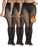 Huidianyin Skin-Penetrating Leggings With Velvet And Warm Feet On Sexy Stewardess Pants Fake Meat-Penetrating Pantyhose