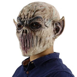 Huidianyin Ghost Rotten Face Scary Zombie Monster Halloween Costume Cosplay Party Horror Demon Decorations Props