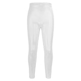 Huidianyin Bronzing Children's Dance Pants High Elastic Breathable Tight Leggings For 3-8 Years Girls' Gymnastics Ballet Fitness