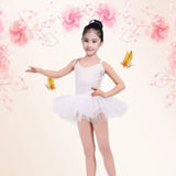 Huidianyin Ballet Dress Girls Fluffy Dream Dance Costumes Children Dance Exercise Clothes Small Princess Fluffy Dancewear