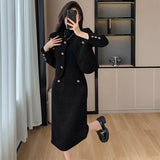 Huidianyin New Red Suit Women'S Fashion Casual Suit Jacket + Mid Skirt Suit Sexy Party Rich Honour Small Fragrance Tweed Two-Piece Set