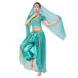 Huidianyin Belly Dance Costumes Set For Women Noble Jasmine Cosplay Stage Performance Dancewear Festival Arabian Costumes