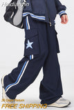 Huidianyin Cargo Pants Women 2023 Y2k Clothes Vintage Streetwear Fashion Trousers Oversize Jogging Techwear Sweatpants
