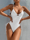 Huidianyin Swimwear Women Bandage Swimsuit One Piece Bodysuit Women Backless Bikini Bodycon Bathing Suit Women Monokini Beachwear