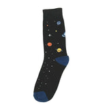 Huidianyin Funny Chilli Space Poker Pattern Socks Men Japanese Style Harajuku Happy Socks Casual Comfort Skateboard Hip Hop Socks