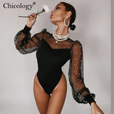 Huidianyin Pear Mesh Lanter Long Sleeve Bodysuit Women Fashion Autumn Winter Sexy Club Birthday One Piece Body 2023 Y2K Clothes