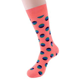 Huidianyin Colorful Cotton Men's Socks Funny Mushroom Strawberry Geometric Calcetines Happy Casual Skate Harajuku Socks