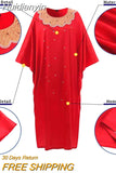 Huidianyin Pleated Bat-Sleeve Baggy Vestidos VONDA Women Round Neck Printed Long Maxi Dresses 2023 Elegant Beach Sundress Female Robe